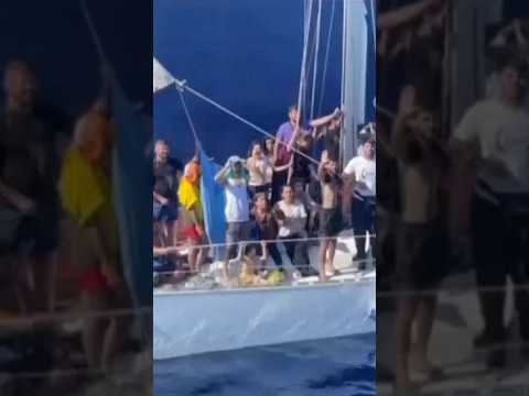 Greece Coast Guard Rescues Dozens of Migrants From Sailboat