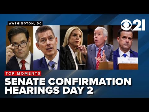 Mashup from Senate confirmation hearings: Key Trump Cabinet nominees in the spotlight