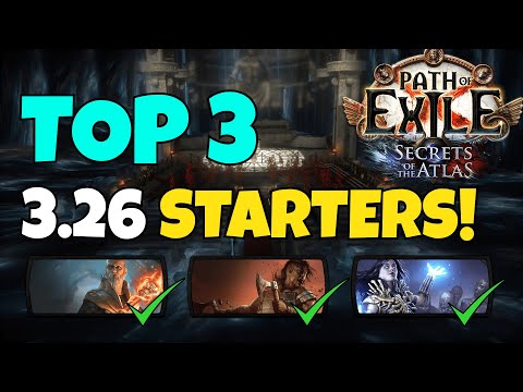 [POE 3.26] New 3 STARTER Builds 🔥 Part 2 | Path of Exile: Secrets of the Atlas