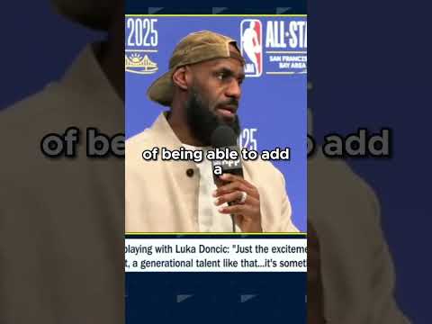 LeBron and Luka A Dynamic Duo