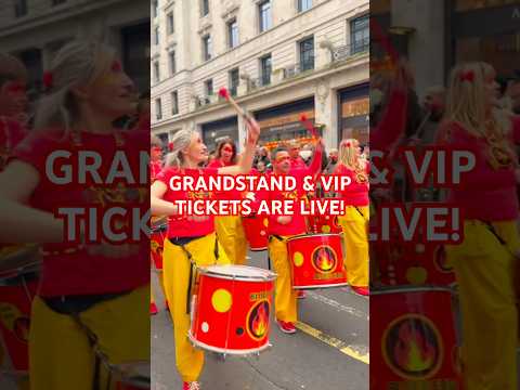 Grab your tickets now for the epic London&#039;s New Year&#039;s Day parade! Don&#039;t miss out! 🎉 #lnydp2025