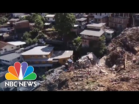 Brazilian Mudslide Death Toll Rises As Rescue Efforts Ramp Up