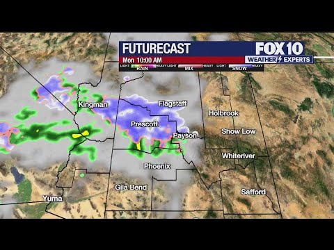 Phoenix dry streak could end with expected storm