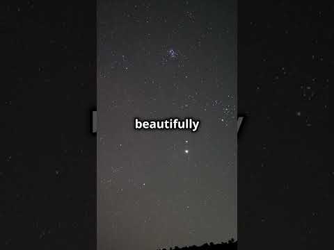 Mars and Jupiter&#039;s Celestial Dance | A Rare Sight #astronomy #space #planet #facts #science #shorts