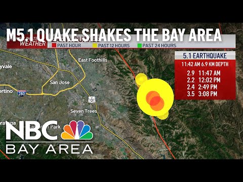 5.1 Magnitude Earthquake Rattles the Bay Area