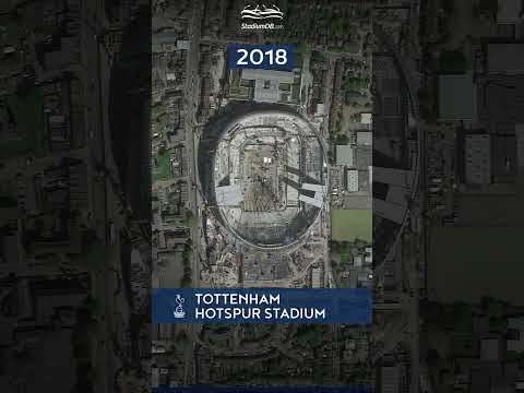 🏴󠁧󠁢󠁥󠁮󠁧󠁿 Tottenham Hotspur Stadium 2013-2020 Transformation