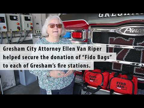 A donation helping firefighters and community pets