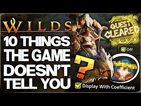 Monster Hunter Wilds - 10 IMPORTANT Things You NEED to Know Before Playing - Tips Guide No Spoilers!