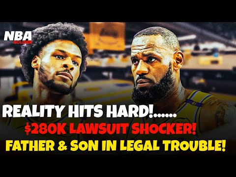 🔥LEBRON &amp; BRONNY SUED FOR 🤑$280,000 OVER ALLEGED CAR CRASH – LAWSUIT HITS ON HISTORIC NIGHT!?🔥