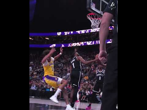 Jaxson Hayes buzzer-beater vs Brooklyn in Las Vegas