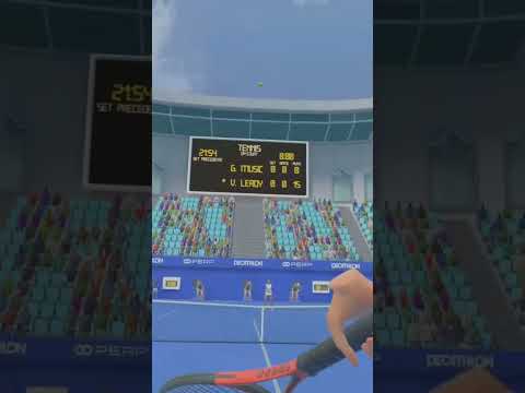 Tennis In Virtual Reality Is A Game Changer