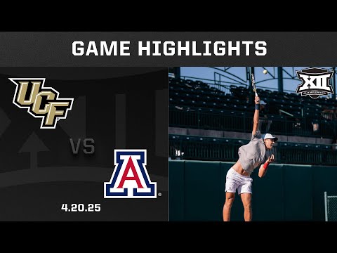 UCF vs. Arizona Highlights | 2025 Big 12 Men&#039;s Tennis Championship Match