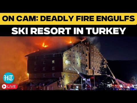 Turkey Ski Resort Fire LIVE: Deadly Fire Hits Hotel At Ski Resort In Turkey |Turkey Fire |World News