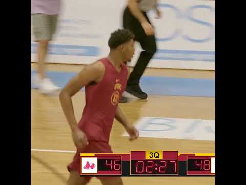 Isaiah Collier alley oop for Arrinten Page