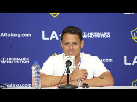 Javier &quot;Chicharito&quot; Hernández on his goal and the amazing team performance from the LA Galaxy