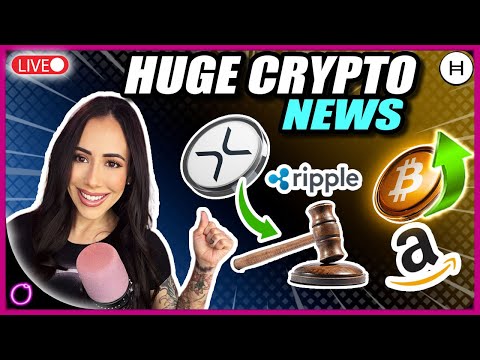 RIPPLE CASE IS OVER - HUGE FIRM INTEGRATES XRP FOR PAYMENTS - BITCOIN FLIPS AMAZON