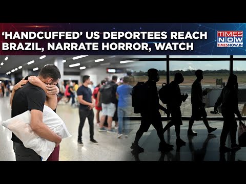 US Deportees Were Handcuffed In Flight To Brazil? Outrage As Brazilians Reveal Shocking Details