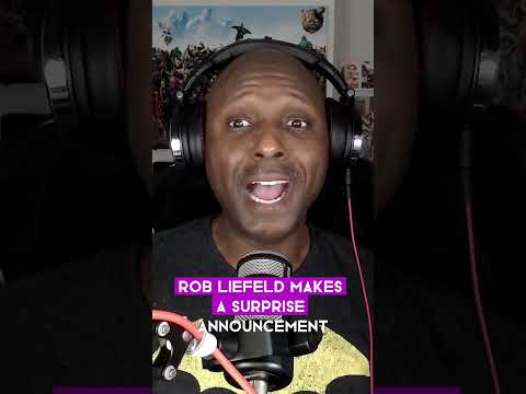 Rob Liefeld hanging up his creative input for Deadpool #shorts #deadpool #marvel #robliefeld