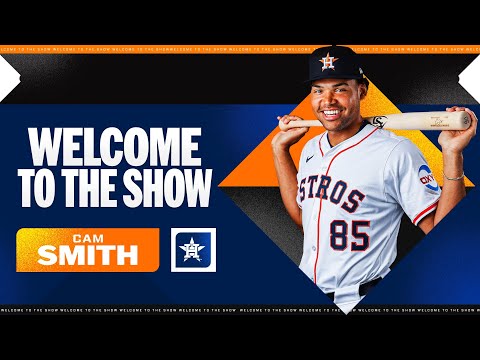 Astros TOP PROSPECT Cam Smith is making his MLB debut! (Highlights + EMOTIONAL call-up reaction)