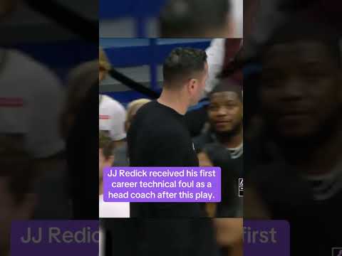 JJ Redick’s first tech as a coach