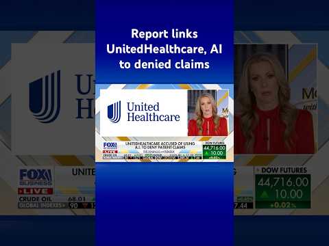 UnitedHealthcare accused of relying on AI to deny Medicare claims #shorts
