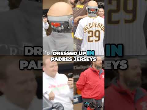 Robotic Padres Surprise Fans at Batting Practice The Future of Baseball 1