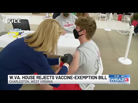 West Virginia House rejects vaccine exemption bill