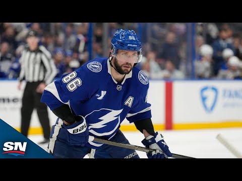 Lightning&#039;s Kucherov Ejected After Knee-On-Knee Collision With Tkachuk