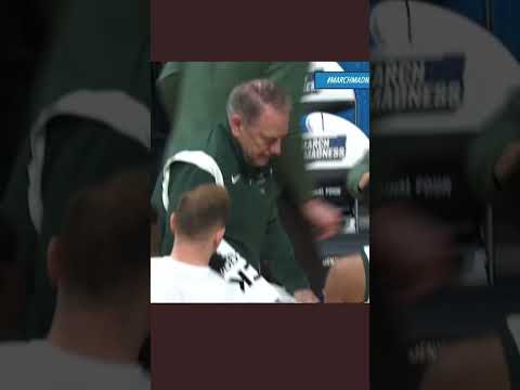 Tom Izzo SNAPS CLIPBOARD IN 2 despite beating USC #marchmadness #michiganstate