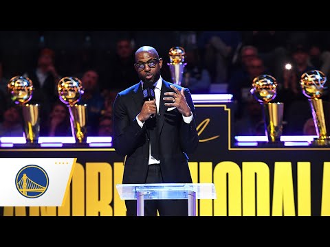 Golden State Warriors Retire Andre Iguodala&#039;s Jersey | Full Ceremony