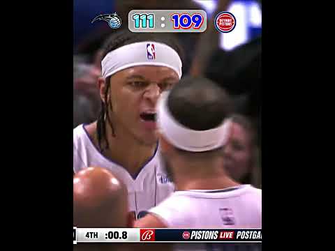 Orlando Magic vs Detroit Pistons WILD Ending 🔥😱 #nba