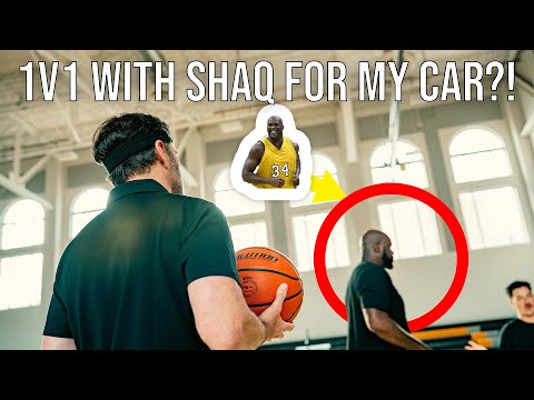 @SHAQ vs. Jimmie Johnson: Free Throw Challenge &amp; #Daytona500 Car Reveal!