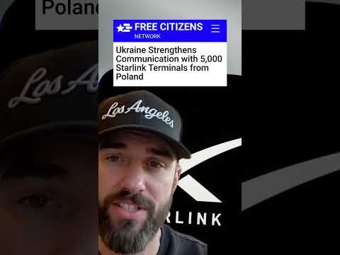 Ukraine Strengthens Communication with 5,000 Starlink Terminals from Poland