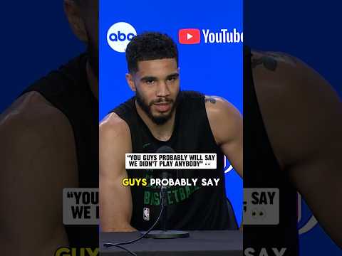 Jayson Tatum on the Celtics potentially making franchise history with this playoff run