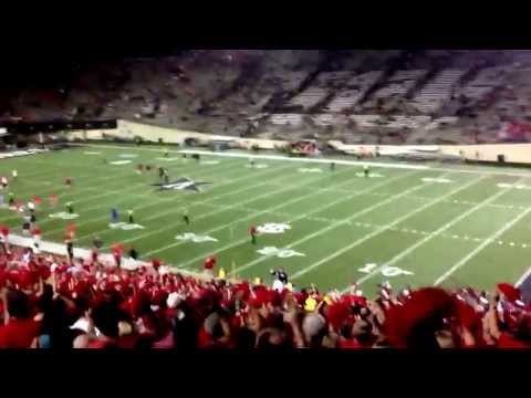 Ole Miss&#039;s victory celebration after beating Vanderbilt 39-35!!