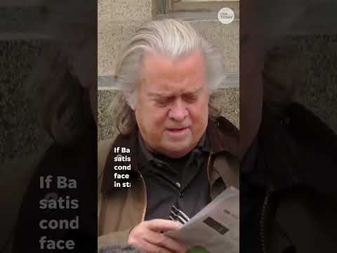 Steve Bannon avoids jail time in donor-defrauding New York guilty plea #Shorts