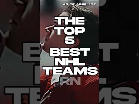 The top 5 NHL teams right now #nhl #wedit #mybestedit