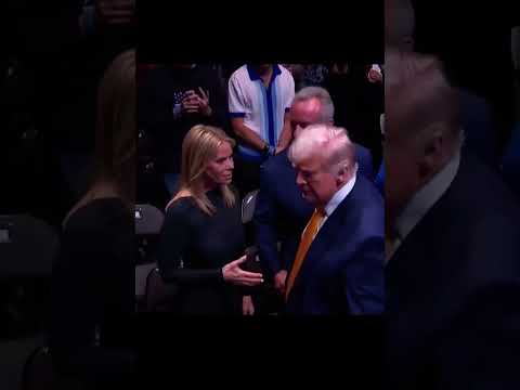 Donald Trump snubs RFK Jr’s wife at UFC 314