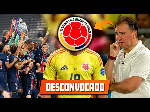 DESCONVOCADO SELECCIÓN COLOMBIA y REEMPLAZO l PSG CAMPEON FINAL UEFA CHAMPIONS LEAGUE CURIOSIDADES