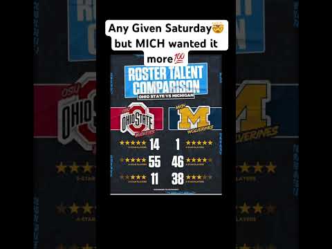 Michigan is still a talented team they wanted this game #shorts #cfb #sports