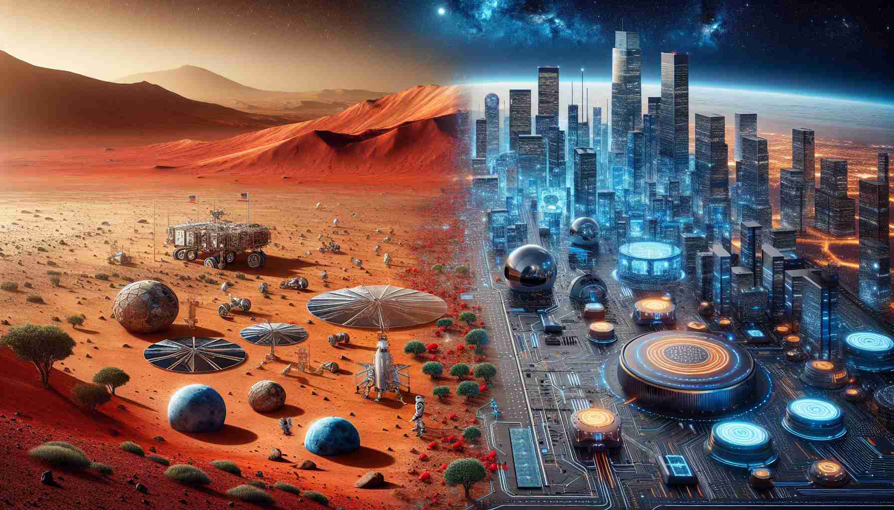 Is Mars the New Silicon Valley? Tech Giants Eye the Red Planet Is Mars the New Silicon Valley? Tech Giants Eye the Red Planet