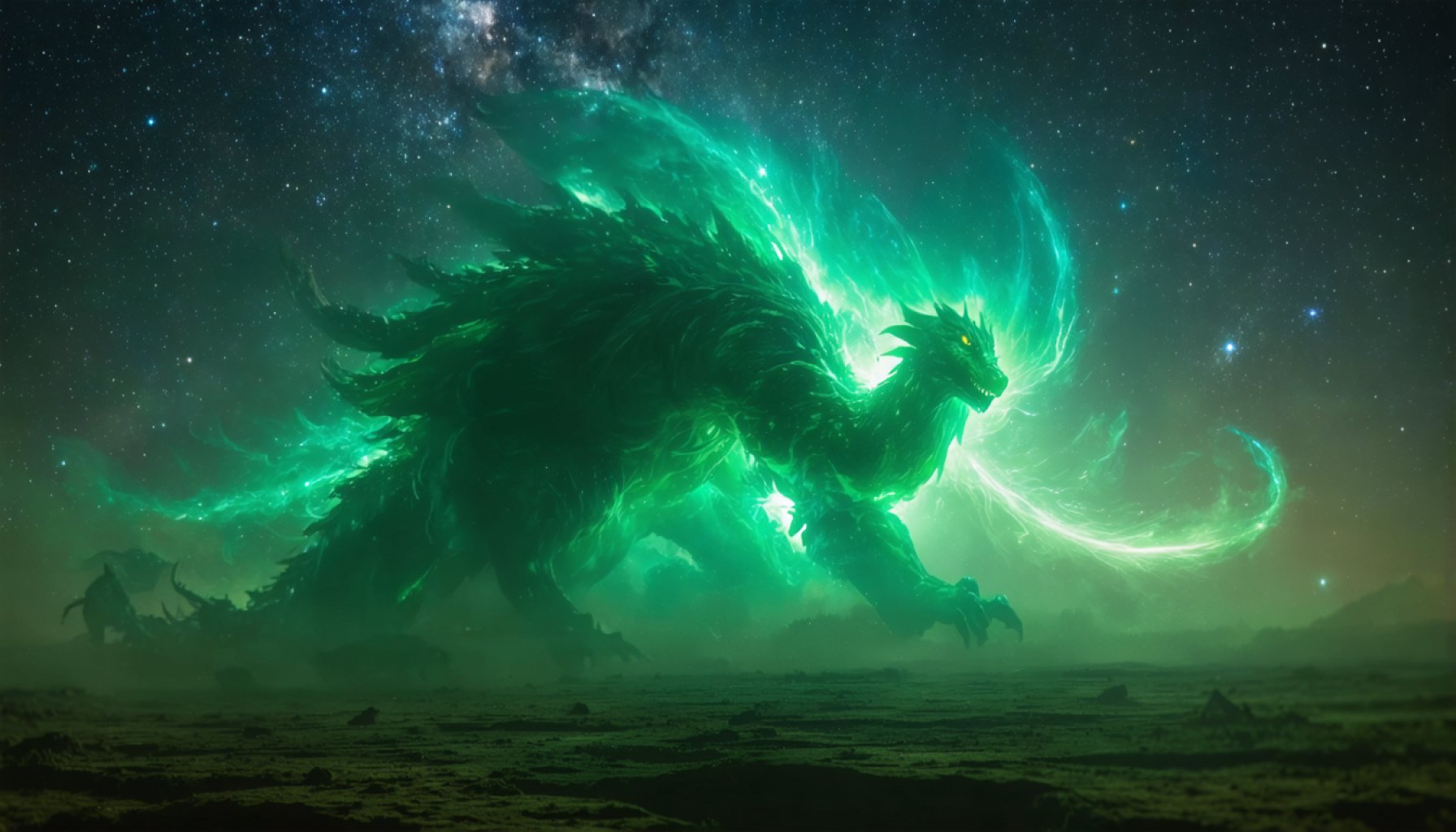 The «Green Monster» Unveiled: A Celestial Beast Dances through the Cosmos The «Green Monster» Unveiled: A Celestial Beast Dances through the Cosmos
