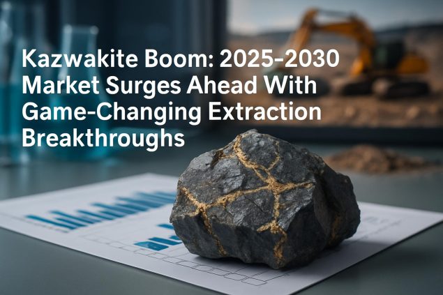 Kazwakite Boom: 2025–2030 Trh se posouvá vpřed s revolučními průlomy v extrakci 
